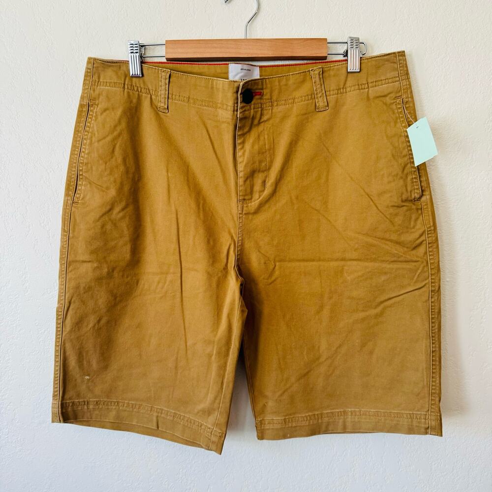 1897 | khaki dark slack shorts